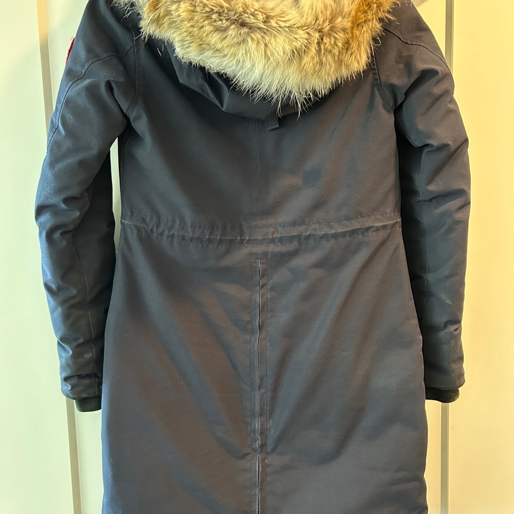 Canada Goose Navy Parka - Picture 3 of 8